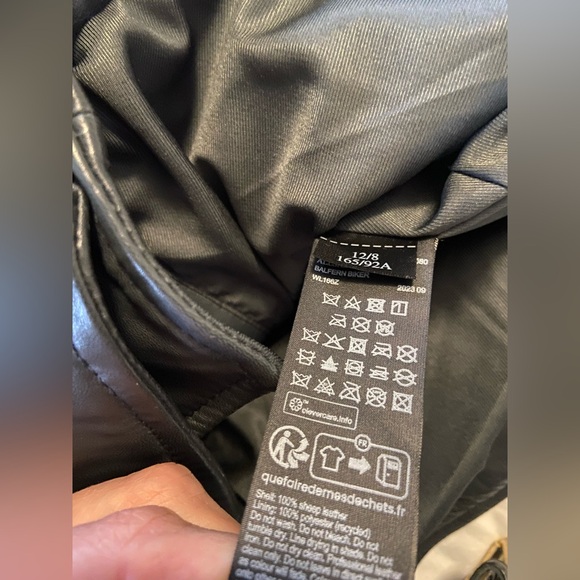 NWOT Allsaints Balfern Leather Jacket - Picture 5 of 6